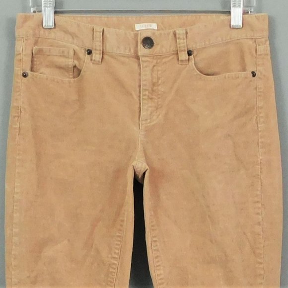 J. Crew Women Brown Corduroy Pants 28 - Picture 2 of 6
